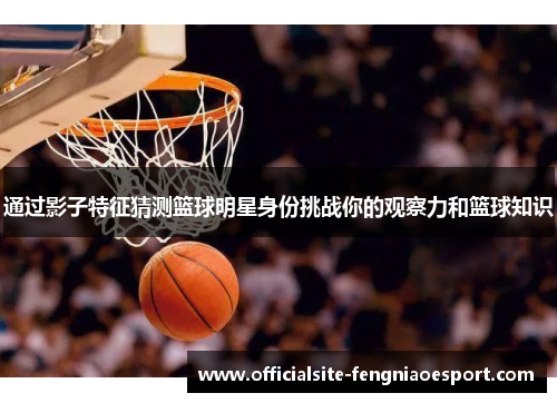 通过影子特征猜测篮球明星身份挑战你的观察力和篮球知识